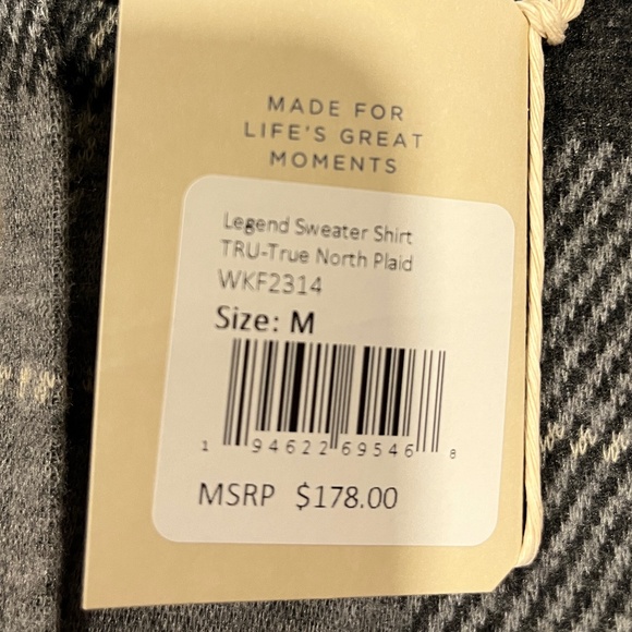 Faherty Legend Sweater Shirt NWT - Picture 4 of 8